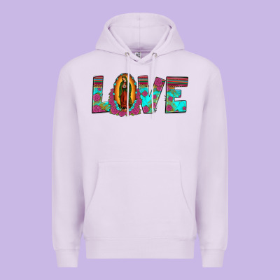 Love Our Lady Of Guadalupe Premium Hoodie Designed By Jahusdesignshop
