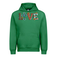 Emerald western love with cross Urban Hoodie - Artiststas