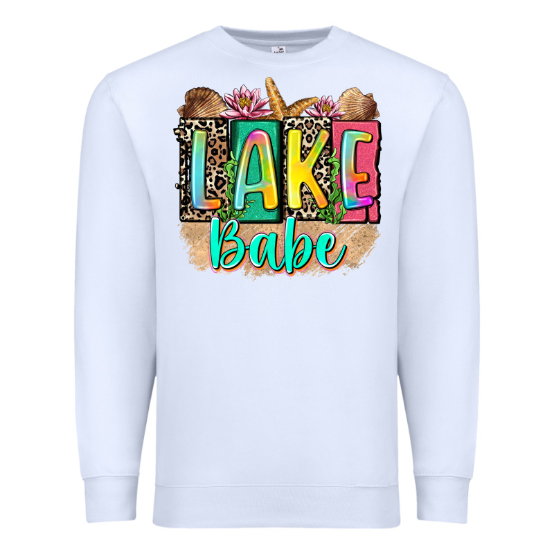 Lake Babe Premium Sweatshirt by Zillion Design Studio | Teevron