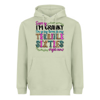 Matcha sorry im cranky im going through my terrible sixties right now Heavyweight Hoodie - texasbilliewilder