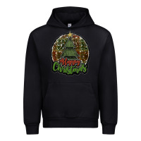 Black happy christmas black Urban Hoodie - JahusDesignShop