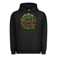 Pigment Black happy christmas black Urban Hoodie - JahusDesignShop
