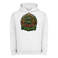 Pigment Lunar Rock happy christmas black Urban Hoodie - JahusDesignShop