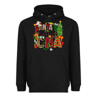 Black santa's favorite cna Heavyweight Hoodie - Zillion Design Studio