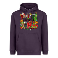 Plum santa's favorite cna Heavyweight Hoodie - Zillion Design Studio