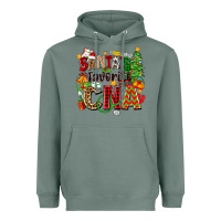Santa's Favorite Cna Heavyweight Hoodie | Teevron