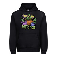 Black Drink up witches white Urban Hoodie - JahusDesignShop