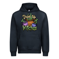 Navy Drink up witches white Urban Hoodie - JahusDesignShop
