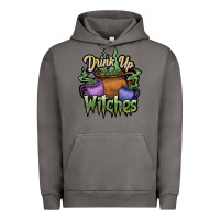 Pigment Tornado Drink up witches white Urban Hoodie - JahusDesignShop