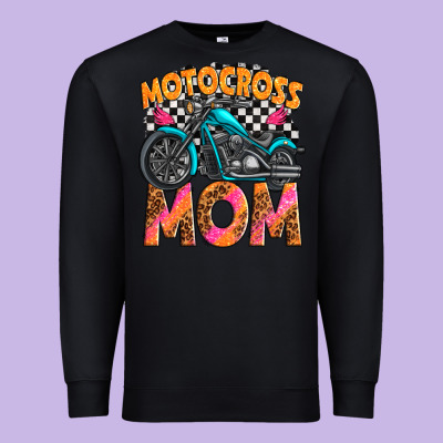 Motocross Mom Premium Sweatshirt Designed By Texasbilliewilder