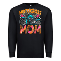 Black motocross mom Premium Sweatshirt - texasbilliewilder