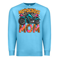 Ocean Blue motocross mom Premium Sweatshirt - texasbilliewilder