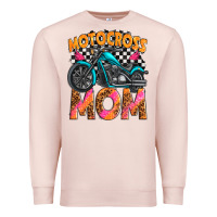 Pale Pink motocross mom Premium Sweatshirt - texasbilliewilder