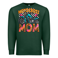 Sports Green motocross mom Premium Sweatshirt - texasbilliewilder