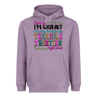 Lavender sorry im cranky im going through my terrible thirties right now Heavyweight Hoodie - texasbilliewilder