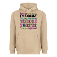 Mushroom sorry im cranky im going through my terrible thirties right now Heavyweight Hoodie - texasbilliewilder