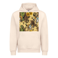 Sandshell aztec bull skull Urban Hoodie - BundleAndBundleShop