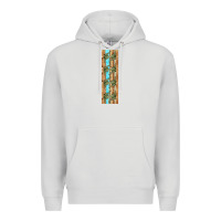 Dove Grey dinosaur brontosaurus pen wrap Premium Hoodie - Artiststas