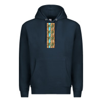 Navy dinosaur brontosaurus pen wrap Premium Hoodie - Artiststas