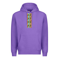 Purple dinosaur brontosaurus pen wrap Premium Hoodie - Artiststas