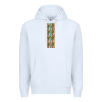 White dinosaur brontosaurus pen wrap Premium Hoodie - Artiststas