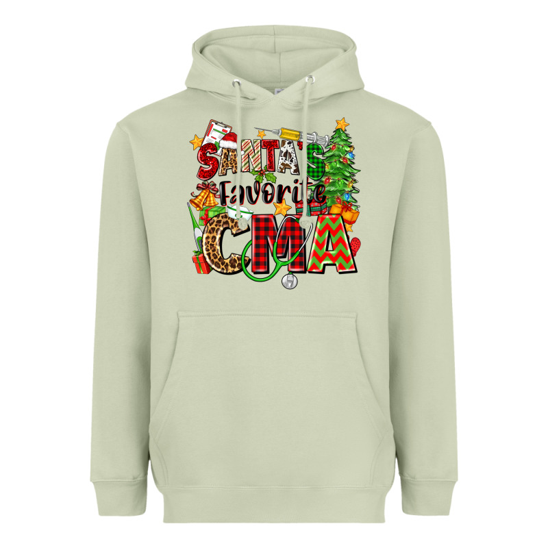 Santa's Favorite Cma Heavyweight Hoodie by Zillion Design Studio | Teevron