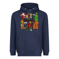 Navy santa's favorite cma Heavyweight Hoodie - Zillion Design Studio