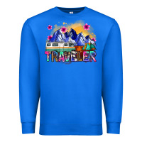 True Royal traveler Premium Sweatshirt - Zillion Design Studio