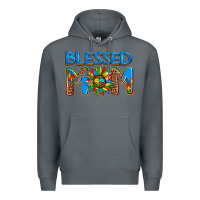 Rock blessed mom autism Premium Hoodie - AdoDesignShop