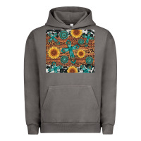 Pigment Tornado cross gemstone and sunflower Urban Hoodie - Artiststas