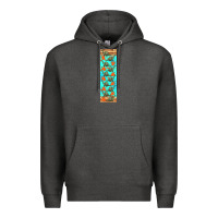 Charcoal Heather dinosaur brontosaurus pen wrap Premium Hoodie - Artiststas