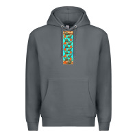 Rock dinosaur brontosaurus pen wrap Premium Hoodie - Artiststas