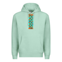 Seafoam dinosaur brontosaurus pen wrap Premium Hoodie - Artiststas