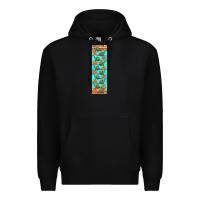 Black dinosaur brontosaurus pen wrap Premium Hoodie - Artiststas