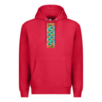 Cardinal dinosaur brontosaurus pen wrap Premium Hoodie - Artiststas