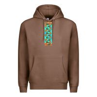 Chestnut dinosaur brontosaurus pen wrap Premium Hoodie - Artiststas