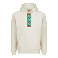 Oatmeal Heather dinosaur brontosaurus pen wrap Premium Hoodie - Artiststas