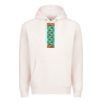 Pale Pink dinosaur brontosaurus pen wrap Premium Hoodie - Artiststas