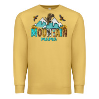 Antique Gold mountain mama Premium Sweatshirt - texasbilliewilder