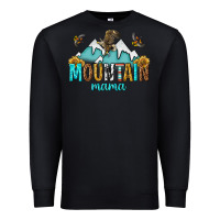 Black mountain mama Premium Sweatshirt - texasbilliewilder