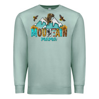Seafoam mountain mama Premium Sweatshirt - texasbilliewilder
