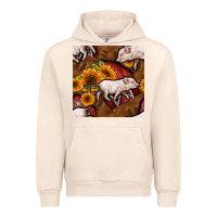 Sandshell pig and barn Urban Hoodie - BundleAndBundleShop