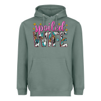 Sage spoiled wife Heavyweight Hoodie - texasbilliewilder