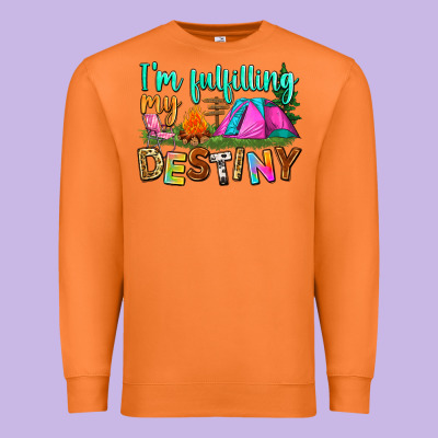 I'm Fulfilling My Destiny Premium Sweatshirt Designed By Zillion Design Studio