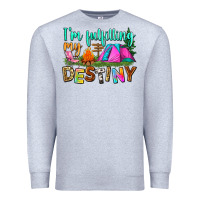 Heather Grey i'm fulfilling my destiny Premium Sweatshirt - Zillion Design Studio