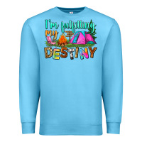 Ocean Blue i'm fulfilling my destiny Premium Sweatshirt - Zillion Design Studio