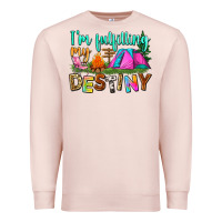 Pale Pink i'm fulfilling my destiny Premium Sweatshirt - Zillion Design Studio
