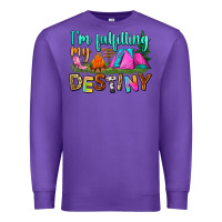 Purple i'm fulfilling my destiny Premium Sweatshirt - Zillion Design Studio