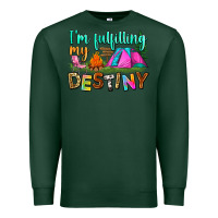 Sports Green i'm fulfilling my destiny Premium Sweatshirt - Zillion Design Studio