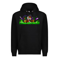 Black one spooky nurse libbey glass Premium Hoodie - BundleAndBundleShop